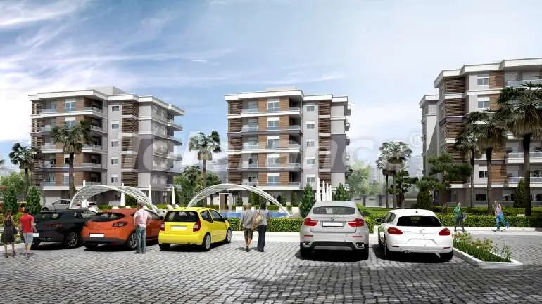 Квартира от застройщика в Кепез, Анталия с бассейном: купить недвижимость в Турции - 1470