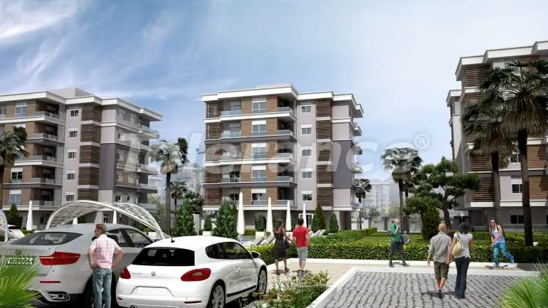 Квартира от застройщика в Кепез, Анталия с бассейном: купить недвижимость в Турции - 1471