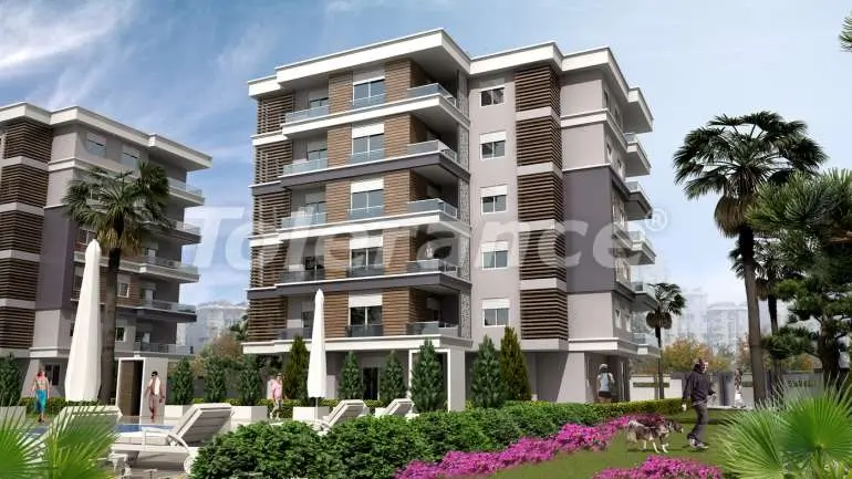 Квартира от застройщика в Кепез, Анталия с бассейном: купить недвижимость в Турции - 1472