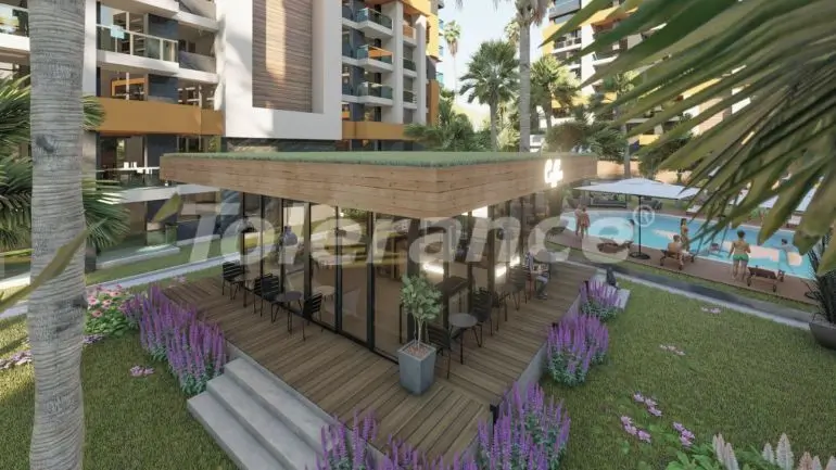 Квартира от застройщика в Кепез, Анталия с бассейном - 30507 Квартира от застройщика в Кепез, Анталия с бассейном: купить недвижимость в Турции - 30507