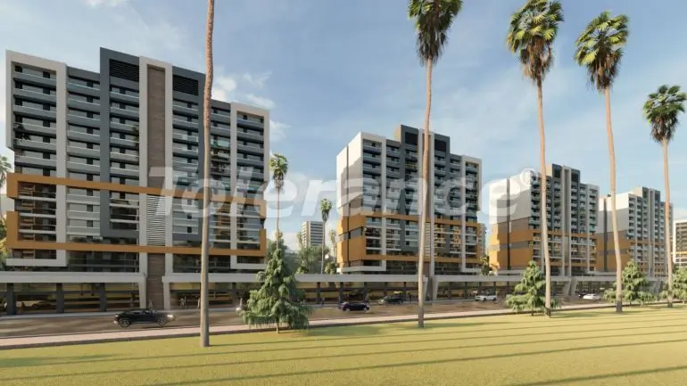 Квартира от застройщика в Кепез, Анталия с бассейном - 30511 Квартира от застройщика в Кепез, Анталия с бассейном: купить недвижимость в Турции - 30511