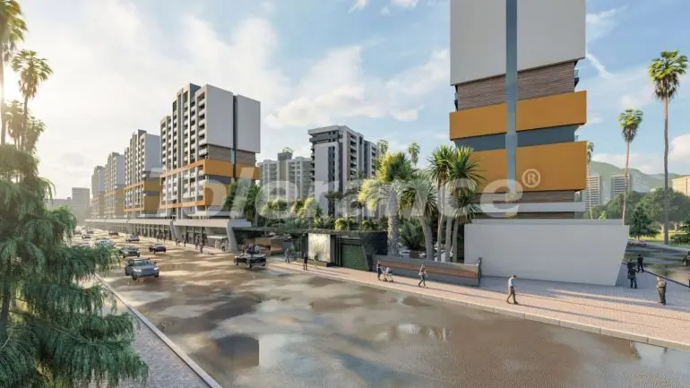 Квартира от застройщика в Кепез, Анталия с бассейном - 30514 Квартира от застройщика в Кепез, Анталия с бассейном: купить недвижимость в Турции - 30514