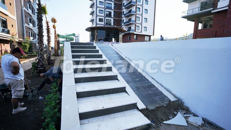 Квартира от застройщика в Кепез, Анталия с бассейном - 42796 Квартира от застройщика в Кепез, Анталия с бассейном: купить недвижимость в Турции - 42796