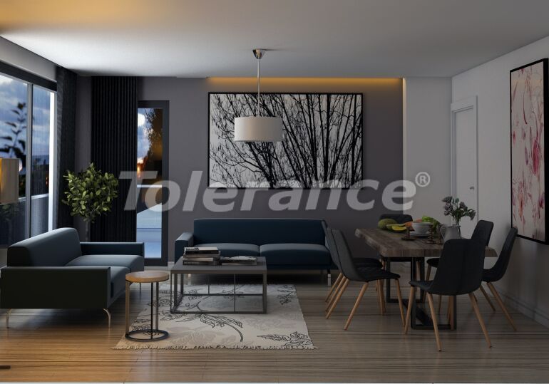 Квартира в Кепез, Анталия с бассейном: купить недвижимость в Турции - 57425