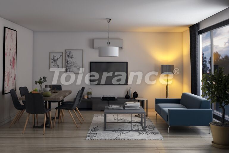 Квартира в Кепез, Анталия с бассейном: купить недвижимость в Турции - 57428