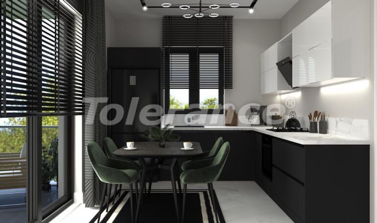 Квартира в Кепез, Анталия с бассейном: купить недвижимость в Турции - 57430