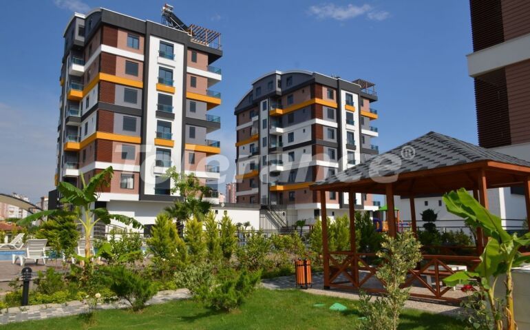 Квартира от застройщика в Кепез, Анталия с бассейном - 58252 Квартира от застройщика в Кепез, Анталия с бассейном: купить недвижимость в Турции - 58252