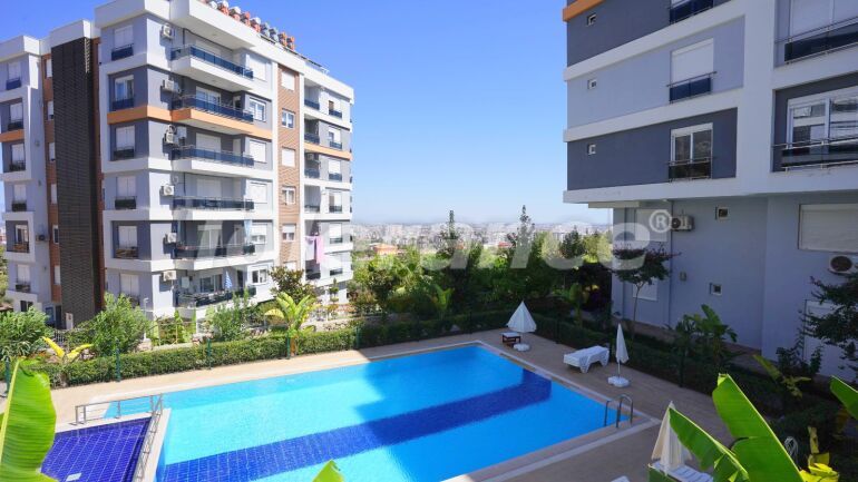 Квартира в Кепез, Анталия с бассейном: купить недвижимость в Турции - 59267