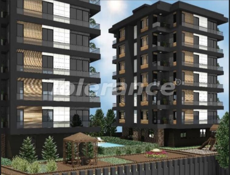 Квартира от застройщика в Кепез, Анталия с бассейном в рассрочку: купить недвижимость в Турции - 59666