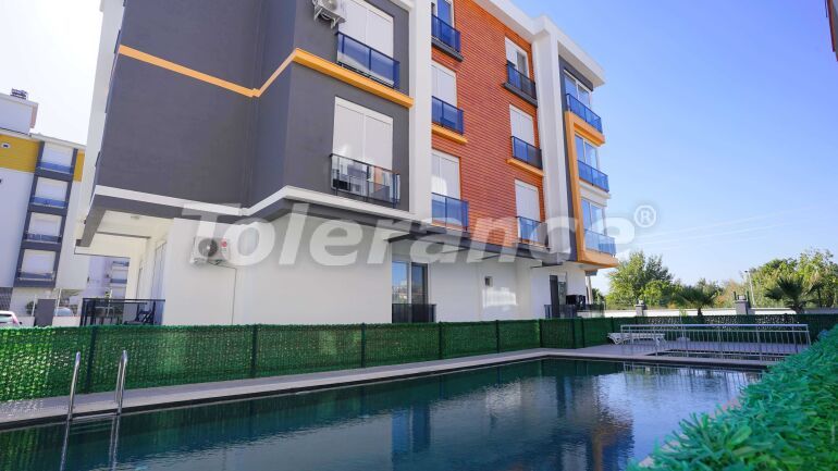 Квартира в Кепез, Анталия с бассейном: купить недвижимость в Турции - 62458