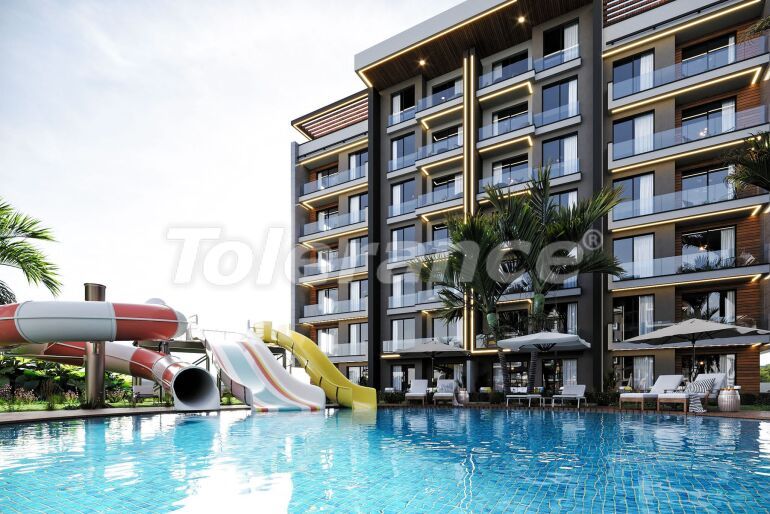 Квартира от застройщика в Кепез, Анталия с бассейном в рассрочку: купить недвижимость в Турции - 63175