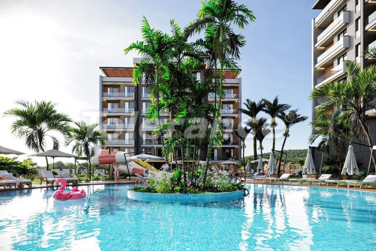 Квартира от застройщика в Кепез, Анталия с бассейном: купить недвижимость в Турции - 63177