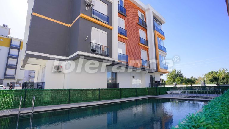 Квартира в Кепез, Анталия с бассейном: купить недвижимость в Турции - 68800