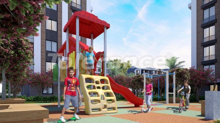 Квартира от застройщика в Кепез, Анталия с бассейном - 70327 Квартира от застройщика в Кепез, Анталия с бассейном: купить недвижимость в Турции - 70327