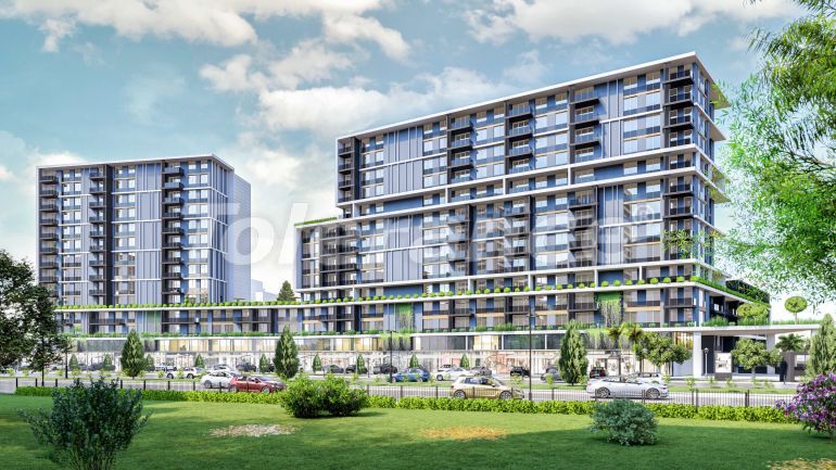 Квартира от застройщика в Кепез, Анталия с бассейном в рассрочку - 79142 Квартира от застройщика в Кепез, Анталия с бассейном в рассрочку: купить недвижимость в Турции - 79142