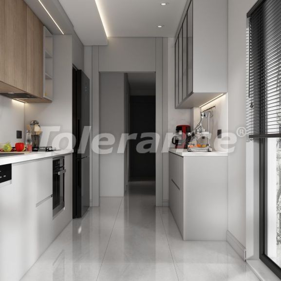 Квартира от застройщика в Кепез, Анталия с бассейном: купить недвижимость в Турции - 79612