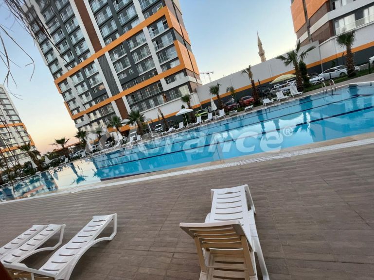 Квартира в Кепез, Анталия с бассейном: купить недвижимость в Турции - 79996