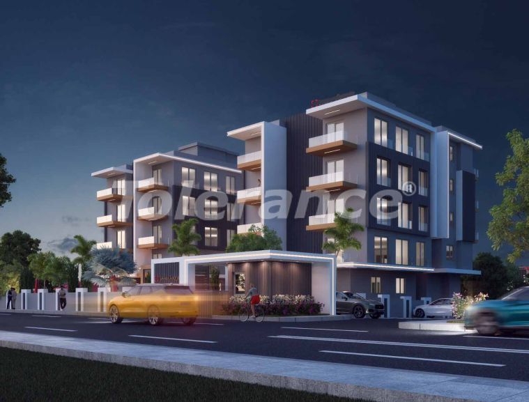 Квартира от застройщика в Кепез, Анталия с бассейном - 81308 Квартира от застройщика в Кепез, Анталия с бассейном: купить недвижимость в Турции - 81308
