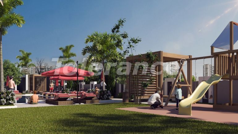 Квартира от застройщика в Кепез, Анталия с бассейном - 81311 Квартира от застройщика в Кепез, Анталия с бассейном: купить недвижимость в Турции - 81311