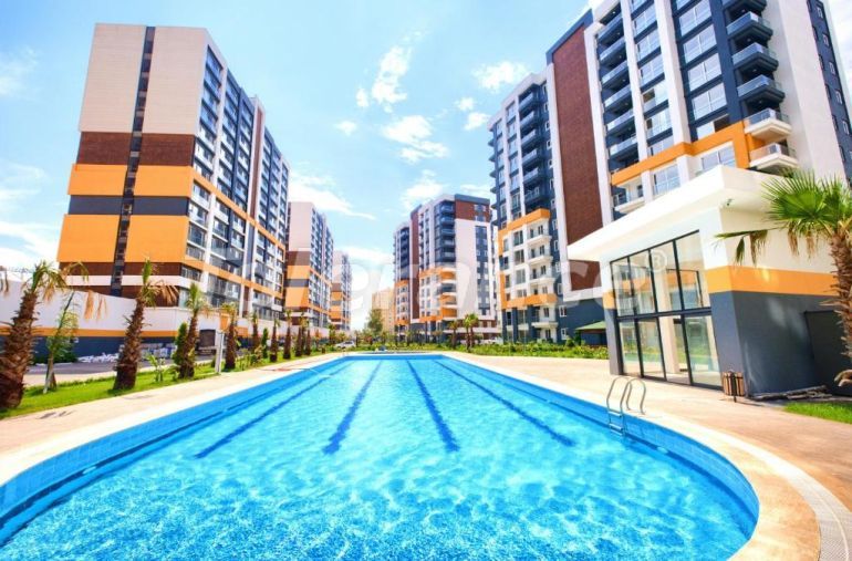 Квартира в Кепез, Анталия с бассейном: купить недвижимость в Турции - 84399