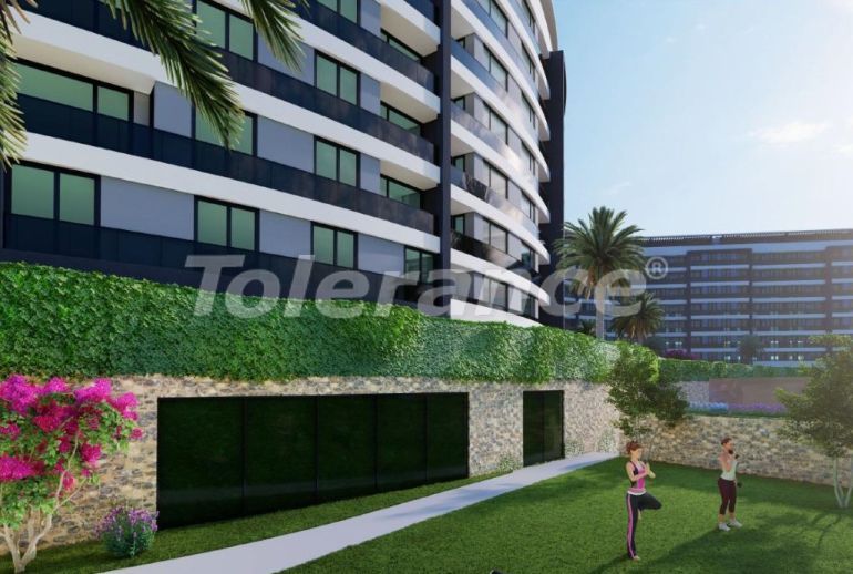 Квартира от застройщика в Кепез, Анталия вид на море с бассейном в рассрочку: купить недвижимость в Турции - 84697