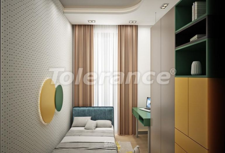 Квартира от застройщика в Кепез, Анталия вид на море с бассейном в рассрочку: купить недвижимость в Турции - 84730