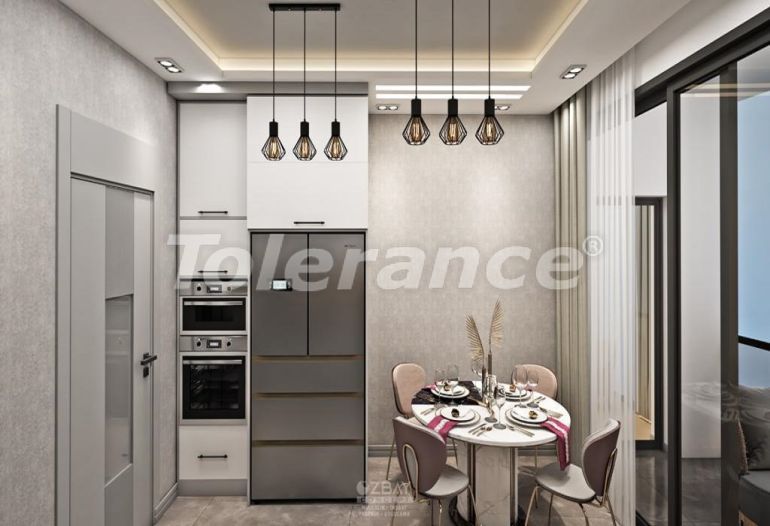 Квартира от застройщика в Кепез, Анталия вид на море с бассейном в рассрочку: купить недвижимость в Турции - 84739