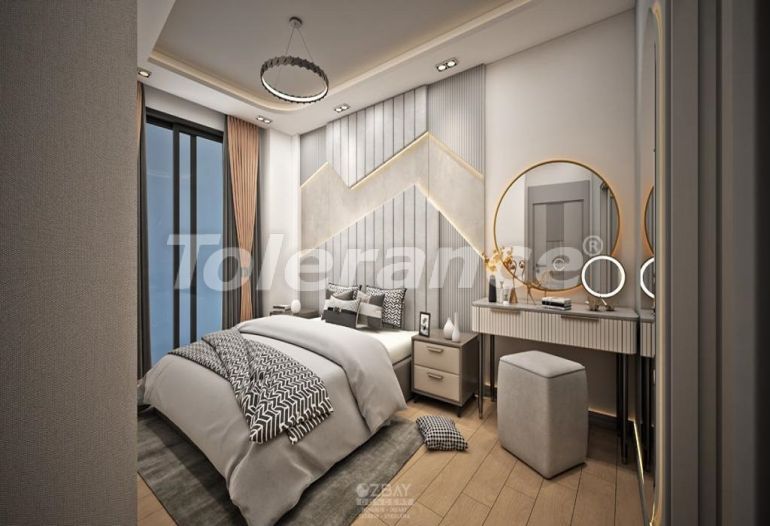 Квартира от застройщика в Кепез, Анталия вид на море с бассейном в рассрочку: купить недвижимость в Турции - 84740