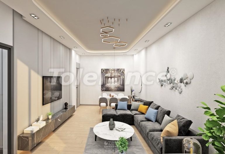 Квартира от застройщика в Кепез, Анталия вид на море с бассейном в рассрочку: купить недвижимость в Турции - 84741