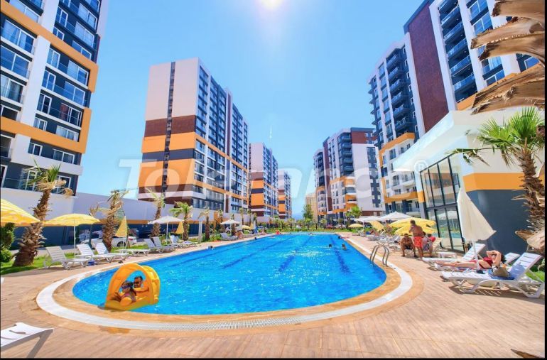 Квартира в Кепез, Анталия с бассейном: купить недвижимость в Турции - 95257
