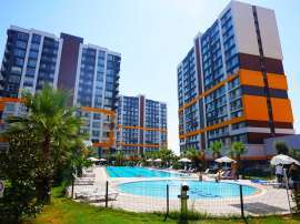 Квартира в Кепез, Анталия с бассейном: купить недвижимость в Турции - 96978