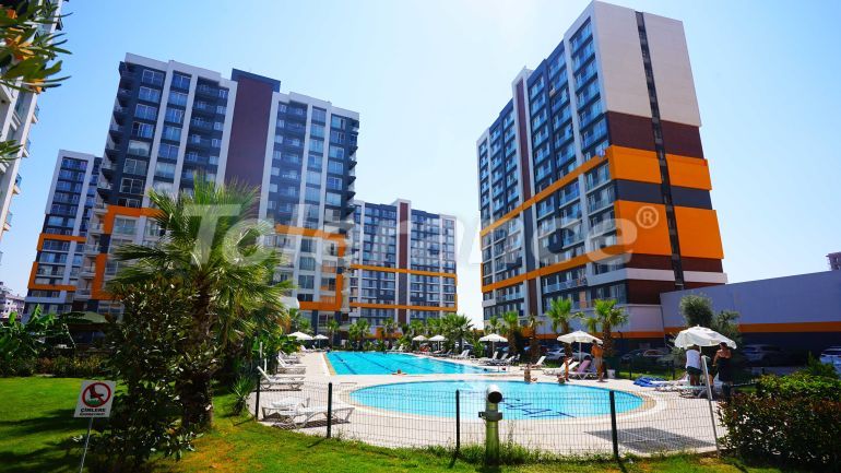 Квартира в Кепез, Анталия с бассейном: купить недвижимость в Турции - 97009