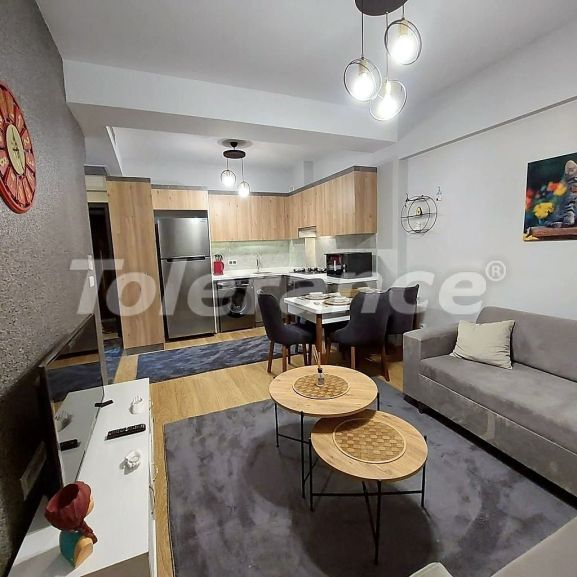 Квартира в Кепез, Анталия с бассейном: купить недвижимость в Турции - 98098