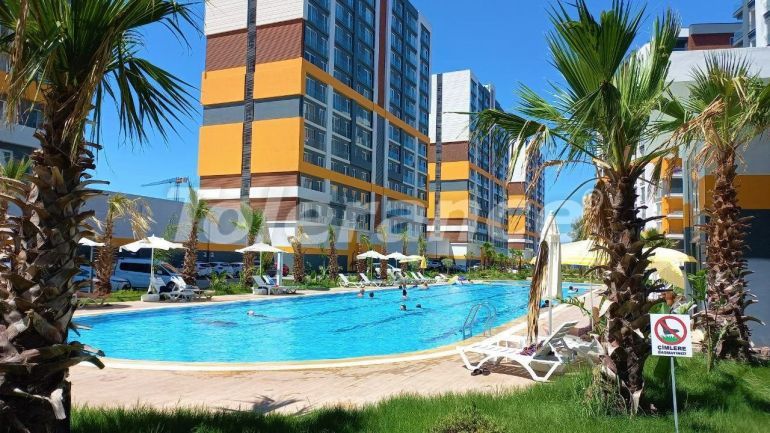 Квартира в Кепез, Анталия с бассейном: купить недвижимость в Турции - 98122