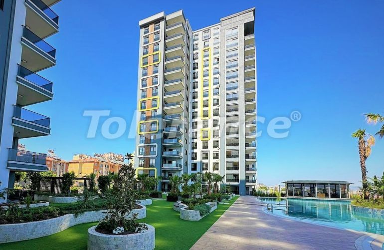 Квартира в Кепез, Анталия с бассейном: купить недвижимость в Турции - 98732