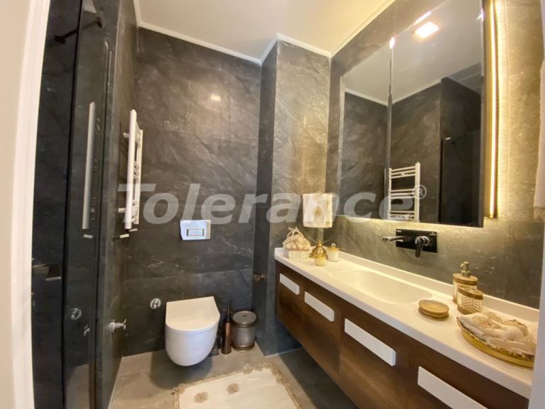 Квартира от застройщика в Кепез, Анталия вид на море с бассейном: купить недвижимость в Турции - 99420