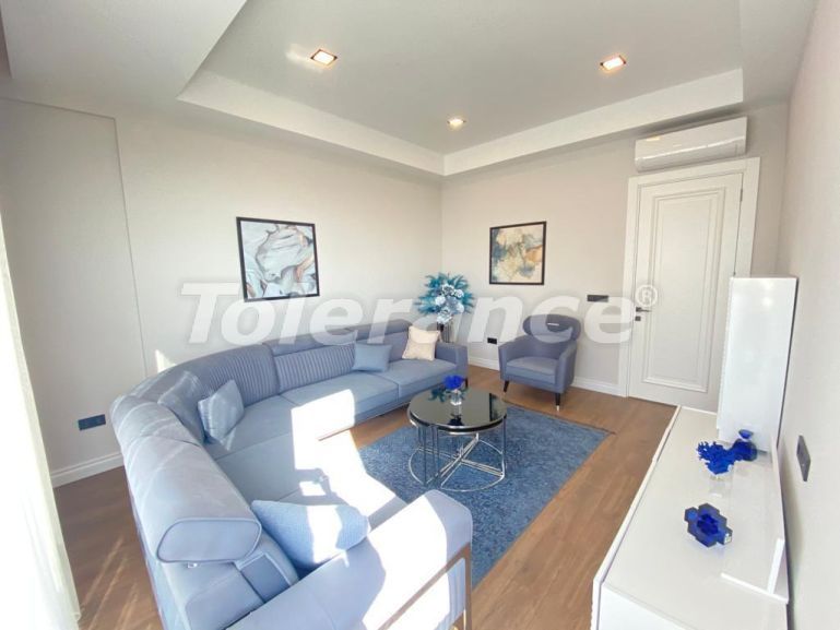 Квартира от застройщика в Кепез, Анталия вид на море с бассейном: купить недвижимость в Турции - 99425