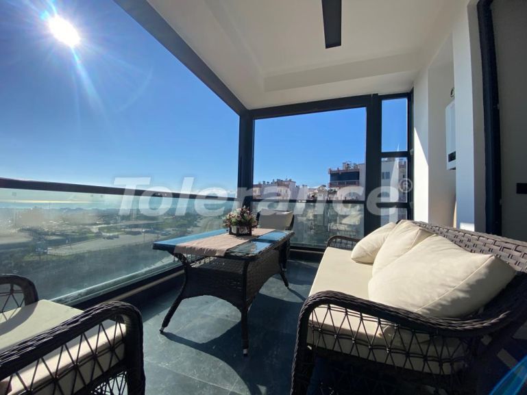 Квартира от застройщика в Кепез, Анталия вид на море с бассейном: купить недвижимость в Турции - 99426