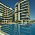 Квартира от застройщика в Кепез, Анталия вид на море с бассейном: купить недвижимость в Турции - 99428