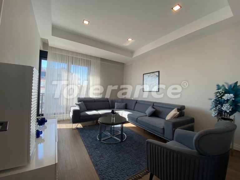 Квартира от застройщика в Кепез, Анталия вид на море с бассейном: купить недвижимость в Турции - 99446