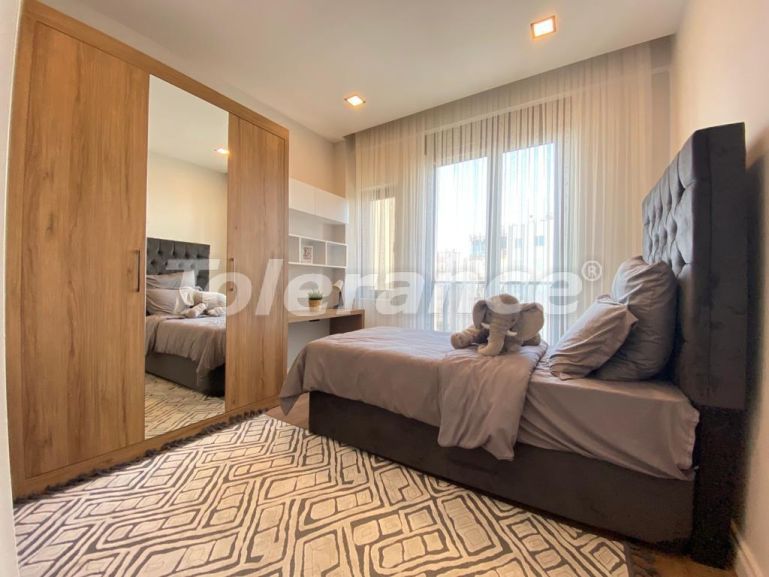 Квартира от застройщика в Кепез, Анталия вид на море с бассейном: купить недвижимость в Турции - 99452