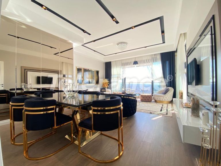 Квартира от застройщика в Кепез, Анталия вид на море с бассейном: купить недвижимость в Турции - 99454