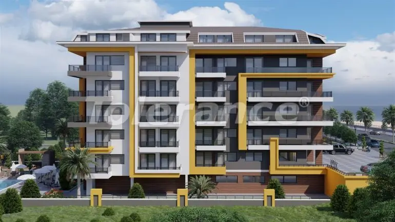 Квартира от застройщика в Кестель, Аланья вид на море с бассейном - 20406 Квартира от застройщика в Кестель, Аланья вид на море с бассейном: купить недвижимость в Турции - 20406