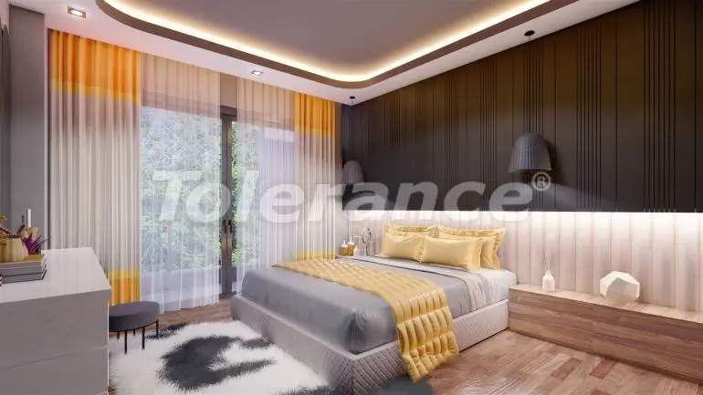 Квартира от застройщика в Кестель, Аланья вид на море с бассейном - 20413 Квартира от застройщика в Кестель, Аланья вид на море с бассейном: купить недвижимость в Турции - 20413