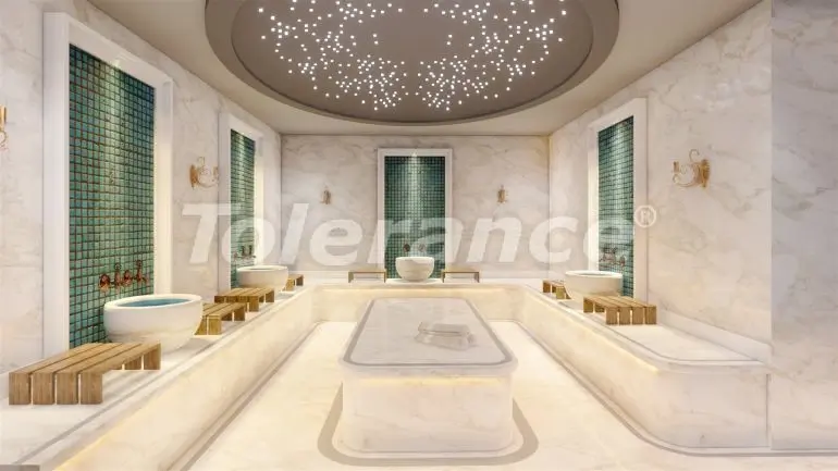 Квартира от застройщика в Кестель, Аланья вид на море с бассейном - 20427 Квартира от застройщика в Кестель, Аланья вид на море с бассейном: купить недвижимость в Турции - 20427