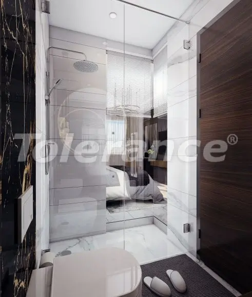 Квартира в Кестель, Аланья вид на море с бассейном: купить недвижимость в Турции - 29147