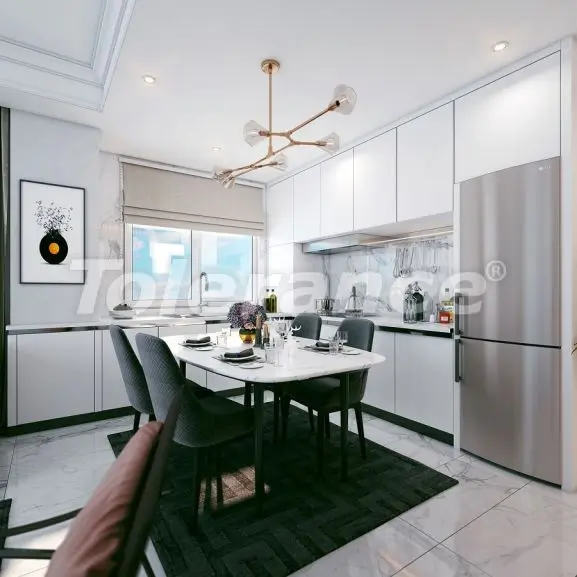 Квартира в Кестель, Аланья вид на море с бассейном: купить недвижимость в Турции - 29148