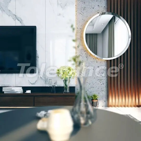 Квартира в Кестель, Аланья вид на море с бассейном: купить недвижимость в Турции - 29150