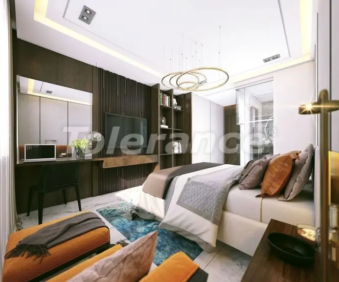 Квартира в Кестель, Аланья вид на море с бассейном: купить недвижимость в Турции - 29152