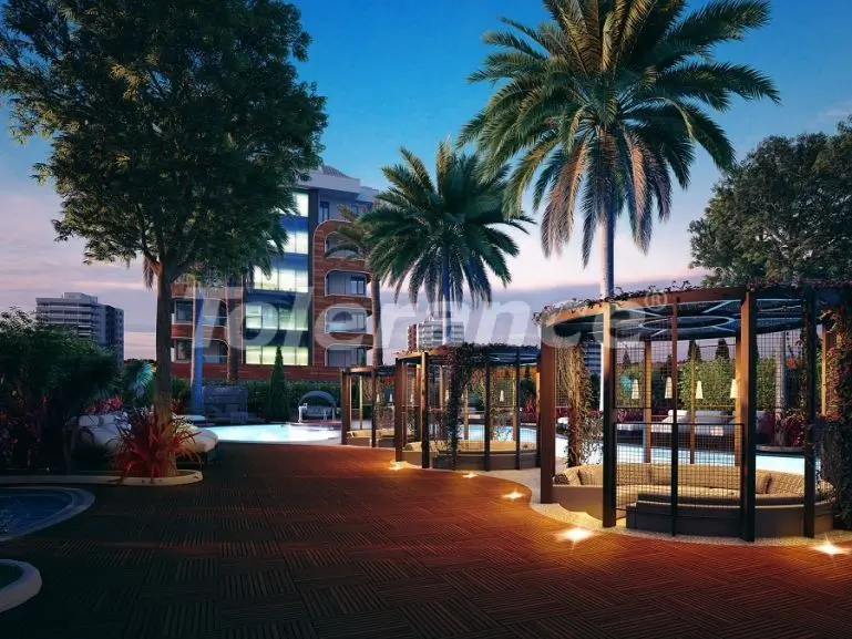 Квартира в Кестель, Аланья вид на море с бассейном: купить недвижимость в Турции - 29160